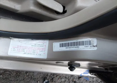 2001 Kia Sephia Ls from USA, damaged, VIN KNAFB121615051505